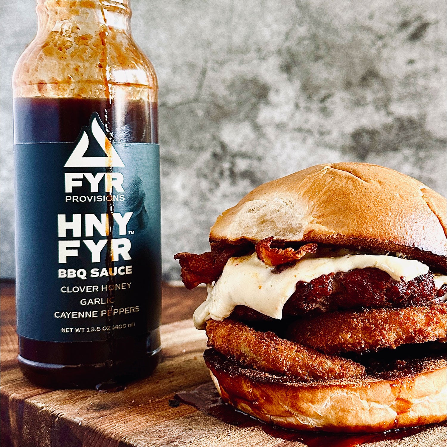 HNY FYR BBQ SAUCE